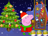 Igrica za decu arbol Navideno de Peppa